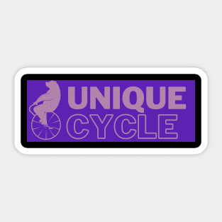 Bär - Unique Cycle Einrad Artist Zirkus Design Sticker